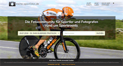 Desktop Screenshot of meine-sportfotos.de